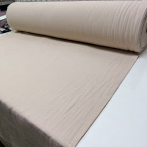 Муслин 2 слоя жатый нюдовый