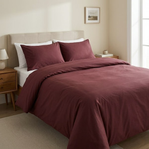 Ранфорс однотонный теплый марсала