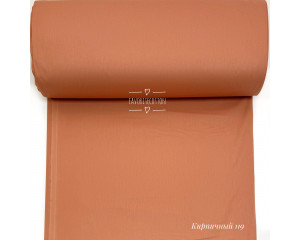 Ранфорс однотонный кирпичный 