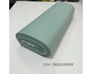 Ранфорс однотонный эвкалипт 200