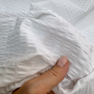 Ранфорс жатый белый