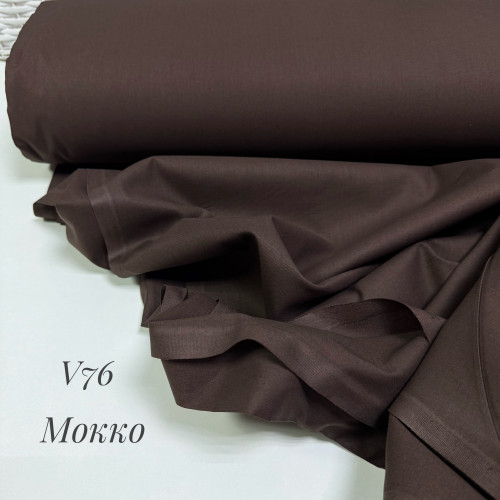 Ранфорс однотонный мокко