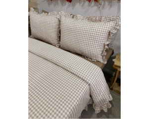 Ранфорс клетка бежевая стандарт