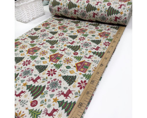 Ранфорс 5D новогодняя вышивка