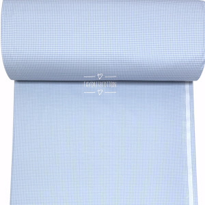 Ранфорс клеточка голубая