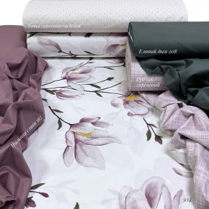 Ранфорс цветы 304