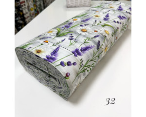 Ранфорс цветы 32