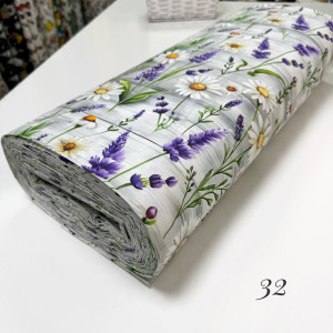 Ранфорс цветы 32