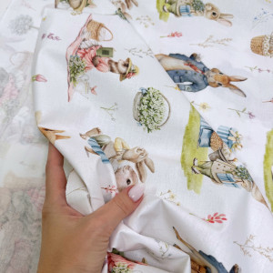 Ранфорс зайчики на пикнике