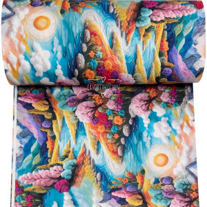 Ранфорс 5D радужная долина