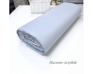 Ранфорс однотонный пыльно-голубой