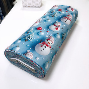 Ранфорс 5D снеговики