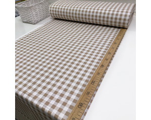 Ранфорс клетка бежевая стандарт