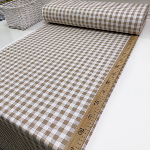 Ранфорс клетка бежевая стандарт