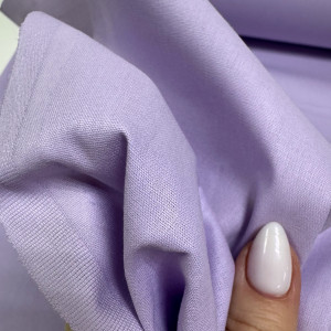 Ранфорс однотонный пастельный аметист 157