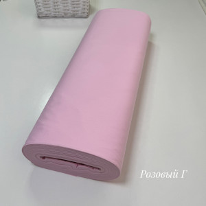 Ранфорс однотонный розовый Г