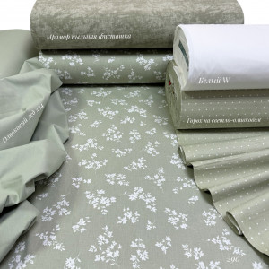 Ранфорс цветы 290