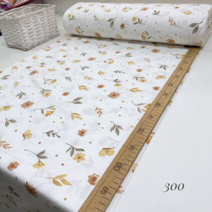 Ранфорс цветы 300