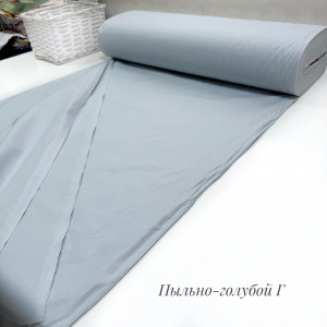 Ранфорс однотонный пыльно-голубой Г