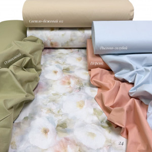 Ранфорс цветы 24