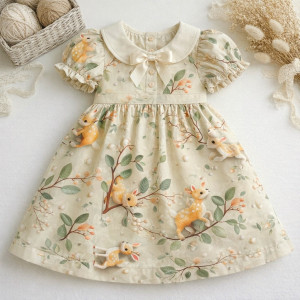 Ранфорс лесные оленята