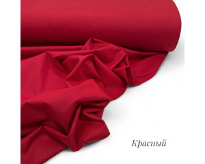 Ранфорс однотонный красный