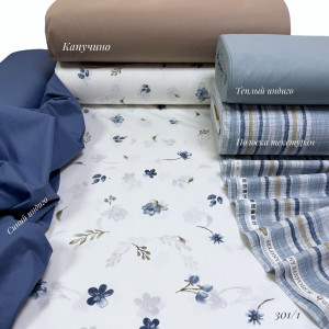 Ранфорс цветы 301/1