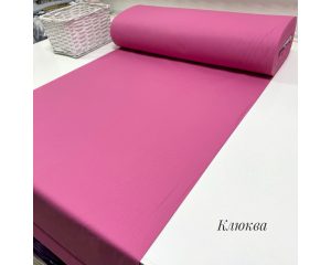 Ранфорс однотонный клюква