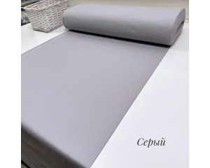 Ранфорс однотонный серый