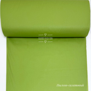 Ранфорс однотонный пыльно-салатовый