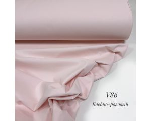 Ранфорс однотонный бледно-розовый