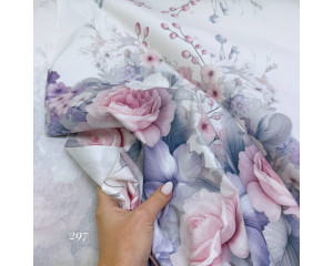 Ранфорс цветы 297