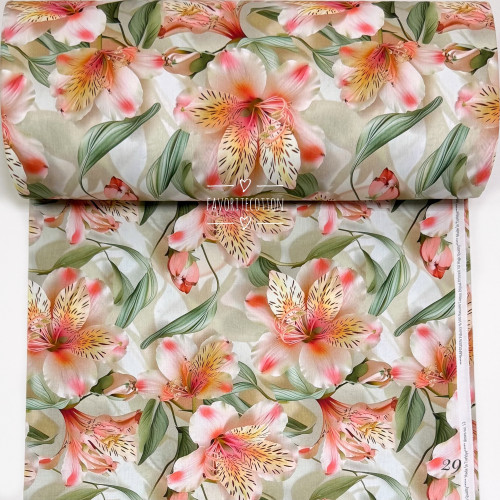 Ранфорс цветы 29