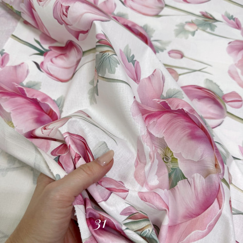 Ранфорс цветы 31