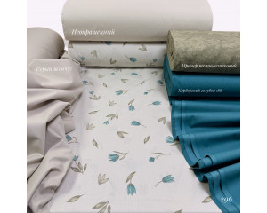 Ранфорс цветы 296