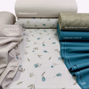 Ранфорс цветы 296