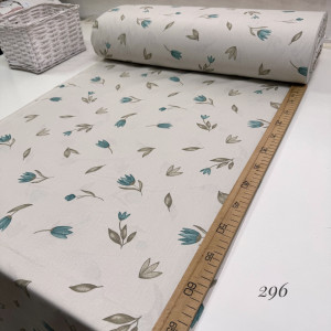 Ранфорс цветы 296