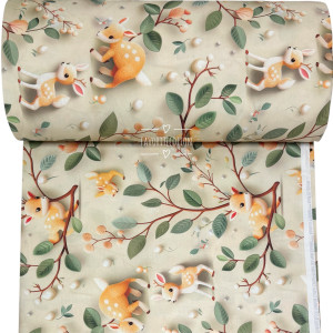 Ранфорс лесные оленята