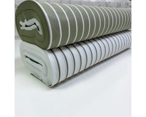 Ранфорс полоска на оливковом