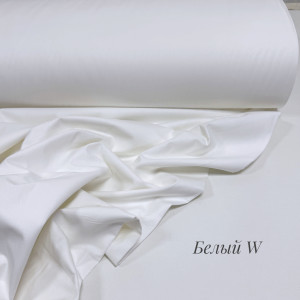 Ранфорс однотонный белый W