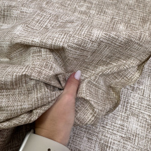 Ранфорс рубчик песочно-коричневый