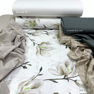 Ранфорс цветы 304/1