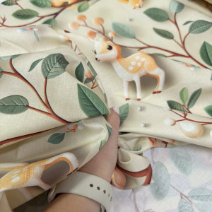 Ранфорс лесные оленята