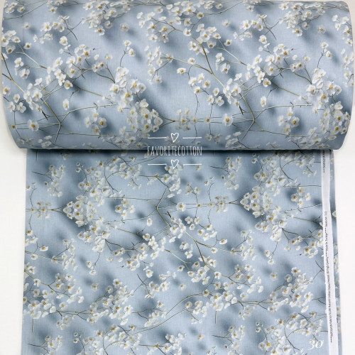 Ранфорс цветы 30