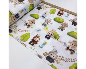 Ранфорс лабубу на белом