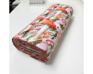 Ранфорс вязаные мухоморы