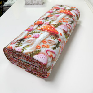 Ранфорс вязаные мухоморы