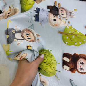 Ранфорс лабубу на голубом