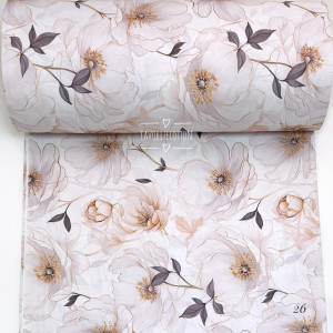 Ранфорс цветы 26