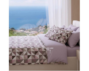 Ранфорс треугольники сиреневые